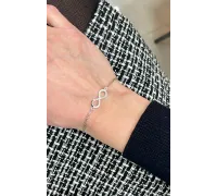 Náramok z bieleho zlata 1304