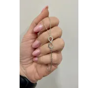 Náramok z bieleho zlata 1304