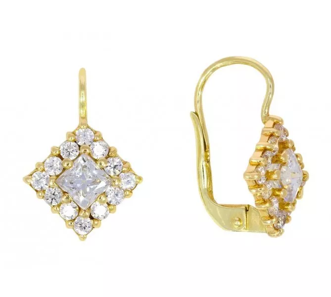 Zlaté náušnice 2546