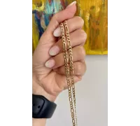 Zlatá retiazka Figaro 4mm 266