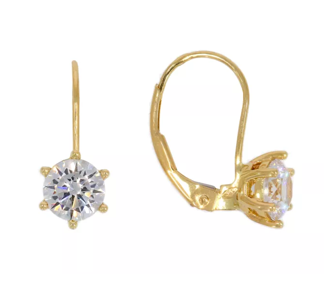 Zlaté náušnice 3339