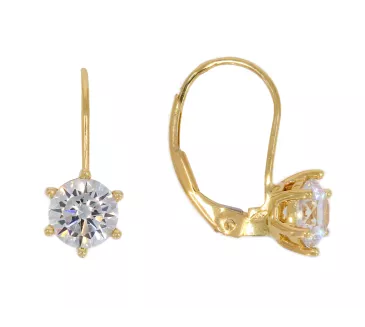 Zlaté náušnice 3339