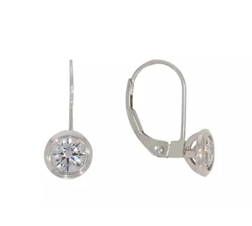 Náušnice z bieleho zlata 3312
