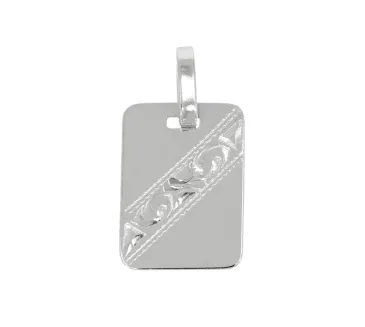 Prívesok z bieleho zlata 1487