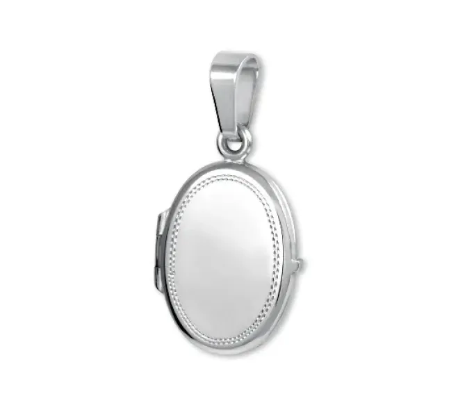 Prívesok z bieleho zlata 1489