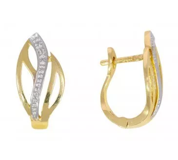 Zlaté náušnice 2484