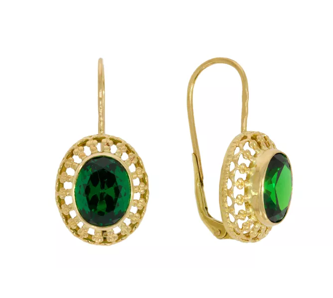 Zlaté náušnice 3322