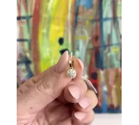 Diamantový zlatý prívesok 006