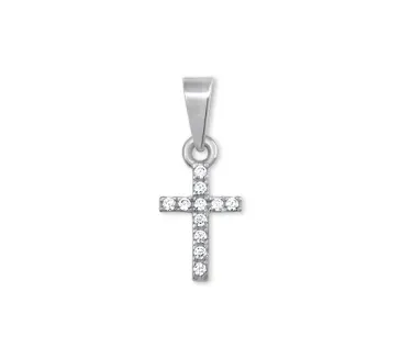 Prívesok z bieleho zlata 1495
