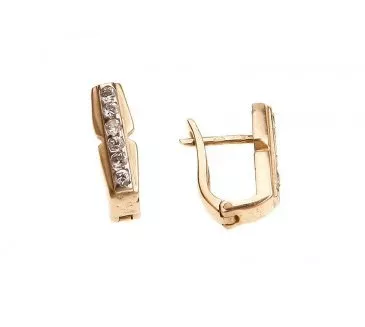 Zlaté náušnice 225