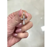 Prívesok z bieleho zlata 796