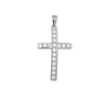 Prívesok z bieleho zlata 1496