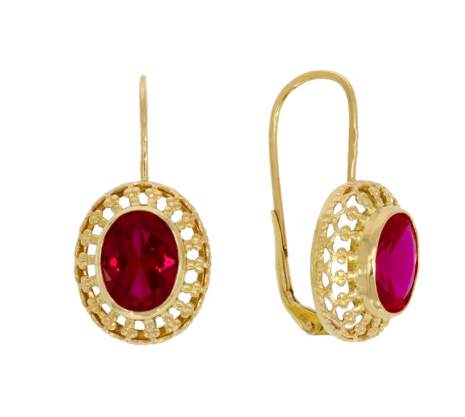 Zlaté náušnice 3321