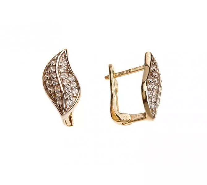 Zlaté náušnice 222