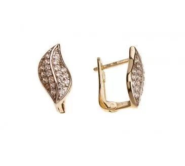 Zlaté náušnice 222