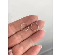 Náušnice z bieleho zlata 2911