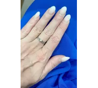 Prsteň z bieleho zlata 1930