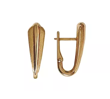 Zlaté náušnice 634