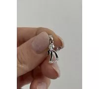 Prívesok z bieho zlata 1043