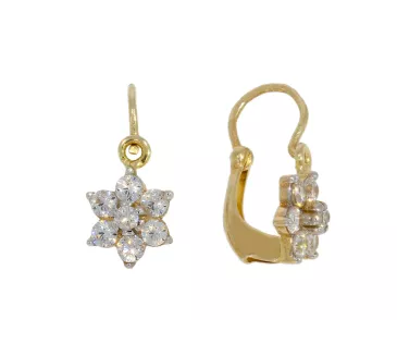 Detské zlaté náušnice 3332