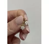 Detské zlaté náušnice 3332