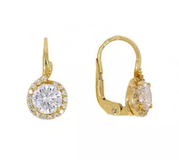 Zlaté náušnice 1860