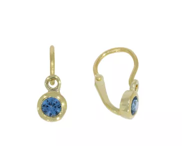 Detské zlaté náušnice 3330