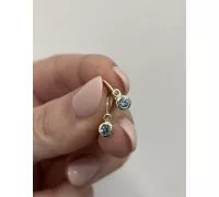 Detské zlaté náušnice 3330