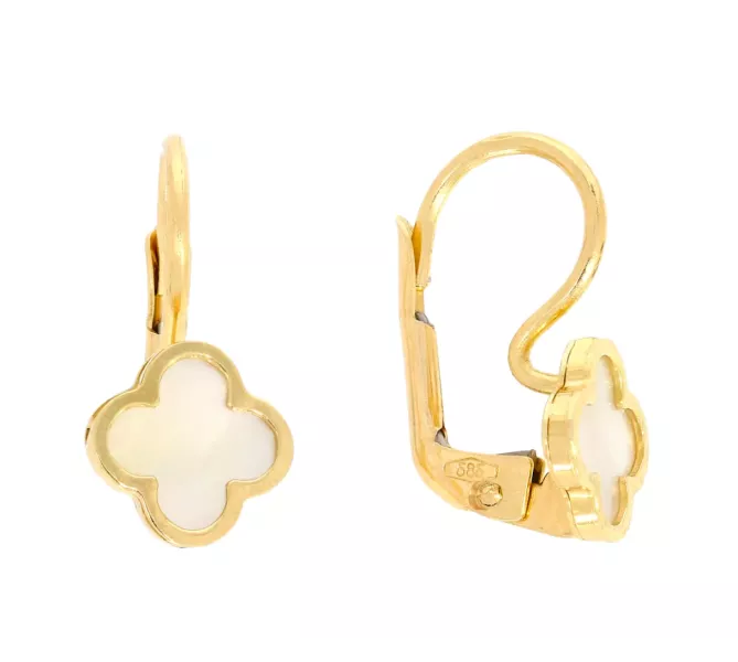 Zlaté náušnice 3666