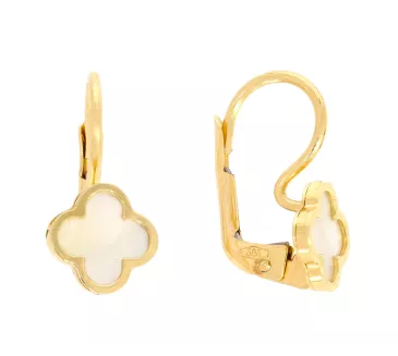 Zlaté náušnice 3666