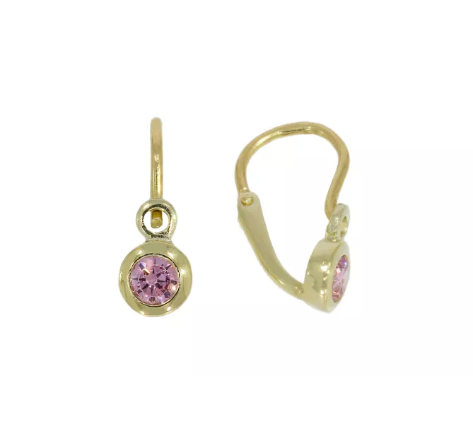 Detské zlaté náušnice 3331