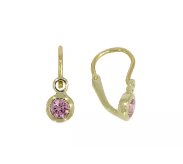 Detské zlaté náušnice 3331