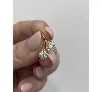 Detské zlaté náušnice 3336