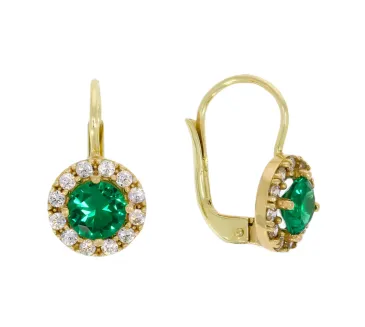 Zlaté náušnice 4010