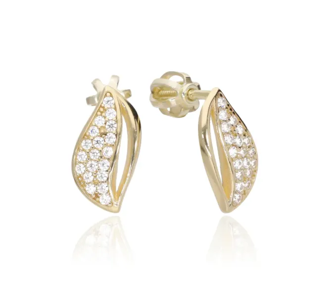 Zlaté náušnice 4040