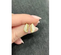 Zlaté náušnice 4040