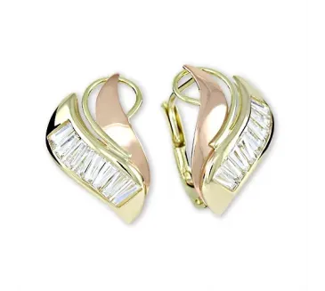 Zlaté náušnice 4013