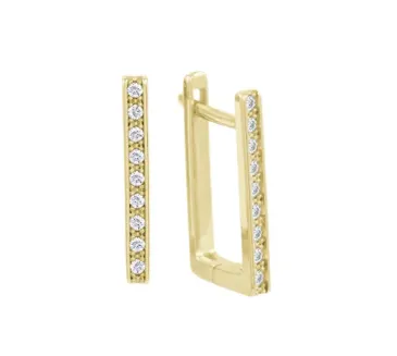 Zlaté náušnice 4015