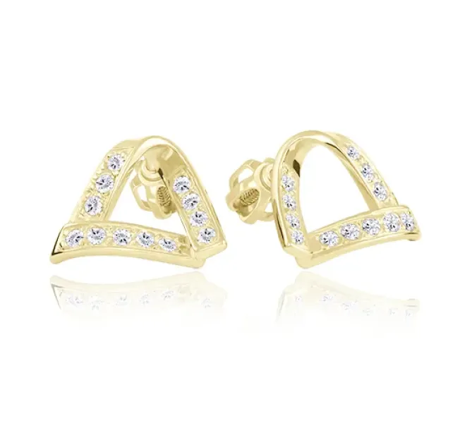 Zlaté náušnice 4371