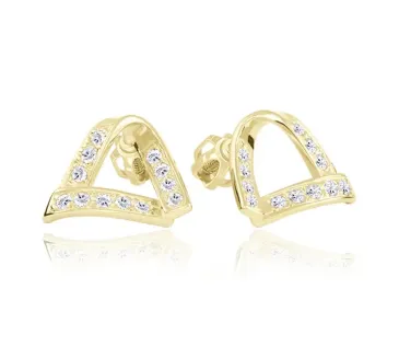 Zlaté náušnice 4371