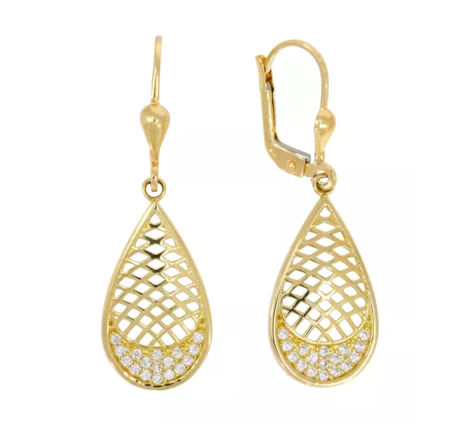 Zlaté náušnice 3668