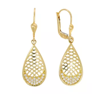 Zlaté náušnice 3668