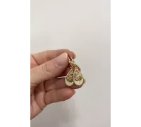 Zlaté náušnice 3668