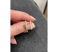 Zlaté náušnice 4372