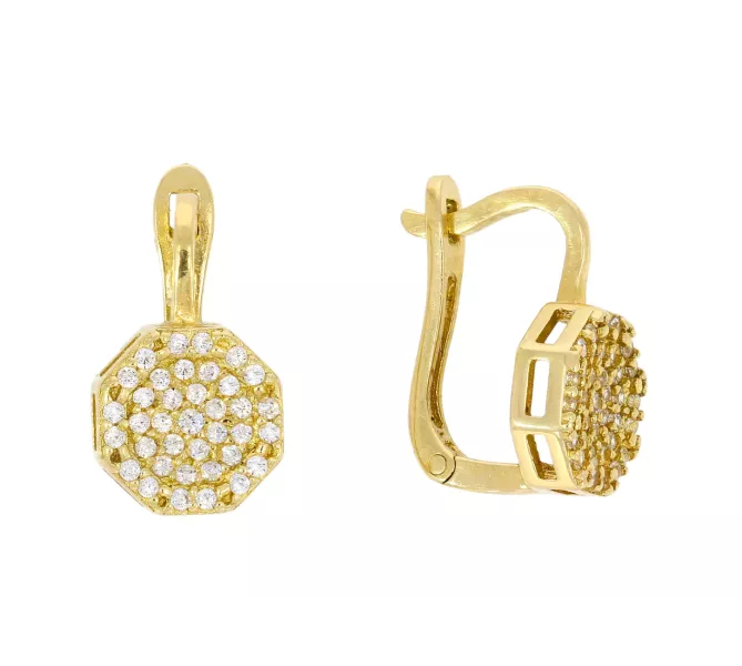 Zlaté náušnice 3667