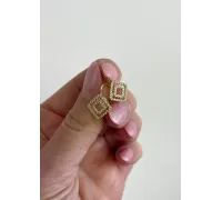 Zlaté náušnice 4018