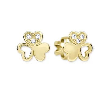 Zlaté náušnice 4373