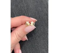 Zlaté náušnice 4373