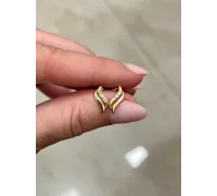 Zlaté náušnice 4374