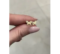 Zlaté náušnice 4375